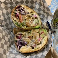 Wrap Griego (8,90€) at Quinoa in Barcelona