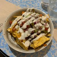 Super Nachos (7,90€) at Quinoa in Barcelona