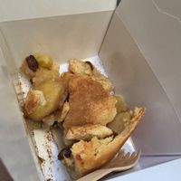 Apple pie takeaway!  at Quinoa in Barcelona