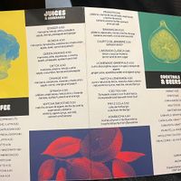 menu 2/2  at Quinoa in Barcelona