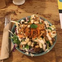 Kimchi bowl   at Quinoa in Barcelona