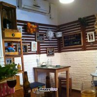 inside at Quinoa in Barcelona