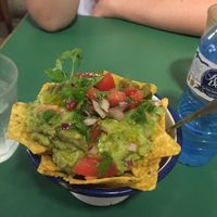 Nacho plate at Quinoa in Barcelona