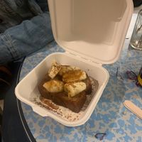 Vegan Banana cake 🥰 at Quinoa in Barcelona