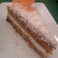 Carrot cake at Quinoa in Barcelona