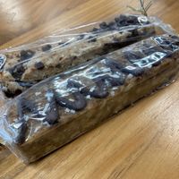 Vegan dessert bar cookies - chocolate and almond  at DS Cakes and Sweet Cafe in Newbury Township