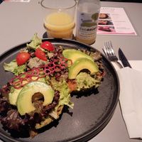 Avocado Toast at Wonderland Ljubljana in Ljubljana