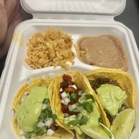 Asada, Al Pastor, Pollo (All vegan)  at Tacos Veganos II Avondale   in Avondale