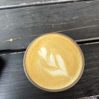 Cappuccino with oat milk   at roestkurve Coffeeroasters in Bonn