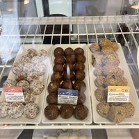 Vegan energy balls  at Slice Of Muskoka in Huntsville