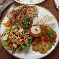 Prato vegano at Vila Síria Gastronomia Árabe in Pocos De Caldas