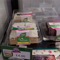 Vegan vanilla cake at Eggless Cake Shop - Glasgow in Glasgow