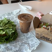   at Odd Burger  in Edmonton