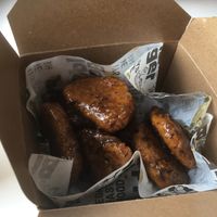 Wings at Odd Burger  in Edmonton