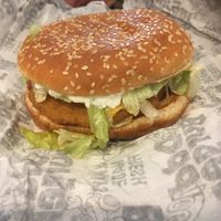 Chicken cordon blue  at Odd Burger  in Edmonton