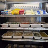 Vegan ingredients (there are clearly seperated from animal products) at YGF Hotpot in Vienna