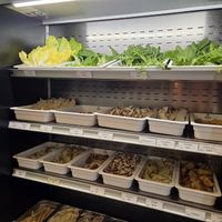 Vegan ingredients at YGF Hotpot in Vienna