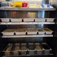 Vegan ingredients at YGF Hotpot in Vienna