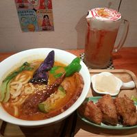 Meal with a Lemon non-alcoholic beer at Soup Curry Fukuya in Taichung