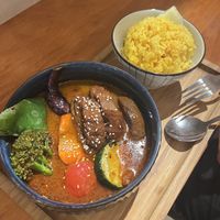 Soup curry with pork belly   at Soup Curry Fukuya in Taichung