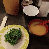 Seaweed salad sushi at Sushi Revolution in Hamilton