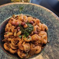 Vegan spin on lasagne at James Tagesbar & Catering in Berlin