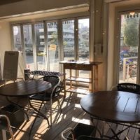 Inside at Sasaya Cafe in Tokyo