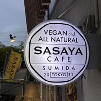 Vegan food!  at Sasaya Cafe in Tokyo