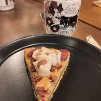 Cake of the month at Sasaya Cafe in Tokyo