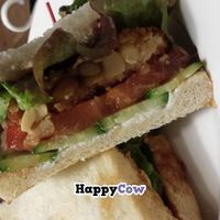 Tempeh katsu sando.  at Sasaya Cafe in Tokyo