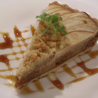 Apple Caramel Tart at Sasaya Cafe in Tokyo