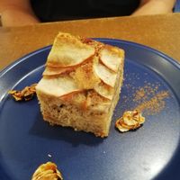 Apple cake at Sasaya Cafe in Tokyo