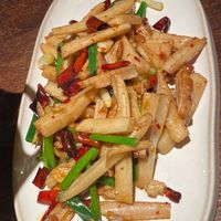 Lotus root in soy bean pastee  at Little Yunnan - 小云南 - Maybe closed in Beijing
