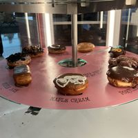 they’re all vegan   at BNA - Voodoo Doughnut - International Terminal in Nashville