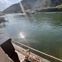 a gorgeous view!   at Dalyan Ceyhan Restaurant in Mugla