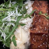 Sweet tofu bowl at Coréen Restaurant Berlin in Berlin