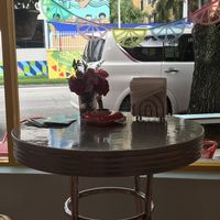 View from inside  at Bunnie Cakes in Doral