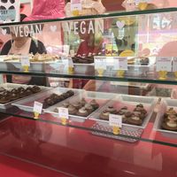 Bakery options the day I went!  at Bunnie Cakes in Doral