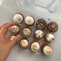Mini gluten free cupcakes  at Bunnie Cakes in Doral