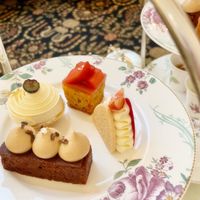 Vegan cakes (also gf)  at Afternoon Tea at The Savoy - Thames Foyer  in London