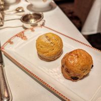 Delicious scones at Afternoon Tea at The Savoy - Thames Foyer  in London