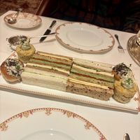   at Afternoon Tea at The Savoy - Thames Foyer  in London