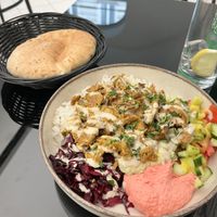   at Taïm Streetfood Cafe in Vienna