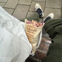 wrap  at Taïm Streetfood Cafe in Vienna