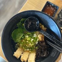 vegetarian ramen at 507 Poke Bowl in Mankato