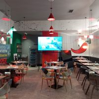 Interior space  at l'Artigiano  in Kalamata