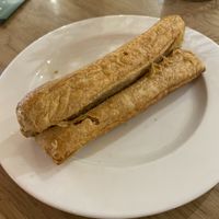 Vegan sausage roll  at The Forbidden Corner in Leyburn