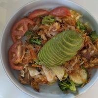 Veggie Hash with Avocadoo  at Uncle Jeffi's Brunch in Holladay