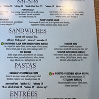 menu  at Fleur Cuisine Harborside - Rockport in Rockport