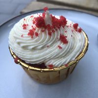 Red velvet cupcake    at Glossy Cakes in Stockholm